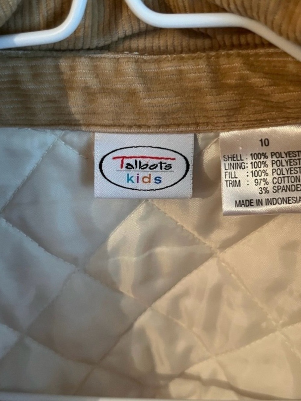 Talbots Quilted Jacket - Picture 2 of 3